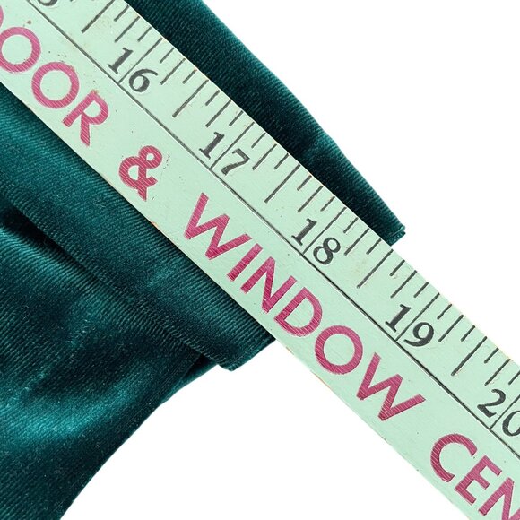 SLNY Green Velvet Dress Rhinestone Embellished Beaded Rhinestone Necklace 3/4 - Picture 8 of 10